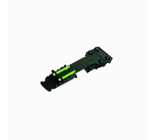 Мушка и целик магнитные HiViz C200-2 на вент. планку 4,2 - 6,7 мм зеленый/красный