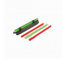 Мушка магнитная HiViz Magnetic Sight M-Series M300 на вент. планку 5,5 - 8,3 мм зеленый/красный