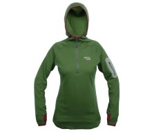 ТОЛСТОВКА ТЕРМОБЕЛЬЁ MERKELGEAR WOMEN'S MERINO 37,5 ЗЕЛЕНАЯ