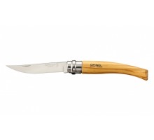 Нож Opinel серии Slim №08, рукоять - олива