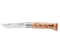 Нож Opinel серии Tradition Alpine Adventures №08, клинок 8,5см, hiking