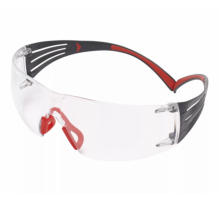 Очки стрелковые 3M™ SecureFit™ 401, линзы прозрачные, душки красные