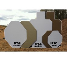 Мишень IPSC мини (с белой стороной)