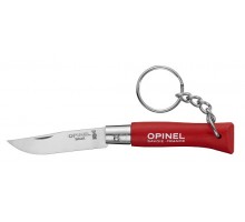 Нож Opinel серии Tradition Keyring №04, красный
