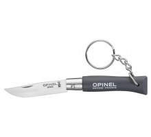 Нож Opinel серии Tradition Keyring №04, серый