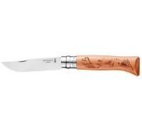 Нож Opinel серии Tradition Alpine Adventures №08, клинок 8,5см, biking